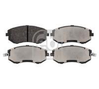 Plaquettes de frein Essieu avant 16643 FEBI BILSTEIN pour SUBARU XV FORESTER