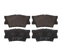 Febi bilstein 16651 Kit de plaquettes de frein, frein à disque