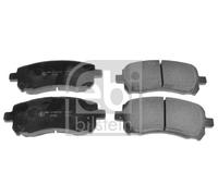 FEBI BILSTEIN 16660 Kit de plaquettes de frein, frein à disque pour SUBARU