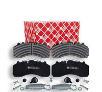 Febi bilstein 16666 Kit de plaquettes de frein, frein à disque