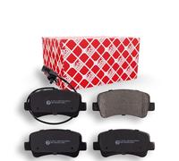 Febi bilstein 16843 Kit de Plaquettes de Frein, Frein à Disque