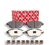 Febi bilstein 16964 Jeu de plaquettes de frein avec matériel de montage, 1 pièce.