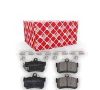 Febi bilstein 170904 Kit de plaquettes de frein avec matériel de fixation, 1 pièce