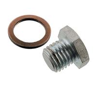 Febi bilstein 171284 Bouchon de vidange d'huile avec bague d'étanchéité, 1 pièce, argenté