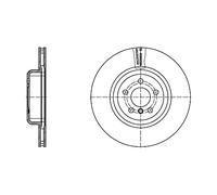 Disque de frein FEBI BILSTEIN 171450 arrière, ventilé, à haute teneur en carbone, 1 pièce