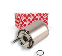 FEBI BILSTEIN 172172 Filtre à carburant Filtre de conduite sans chauffage du filtre avec vis de vidange d'eau avec bague d'étanchéité