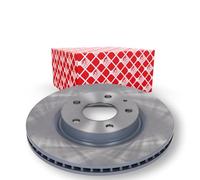 FEBI BILSTEIN 180008 2x Disque de frein Avant Ø295mm Épaisseur: 25mm Cercle de percage -Ø: 114mm ventilé de l'intérieur