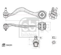 FEBI BILSTEIN 194291 Bras de suspension