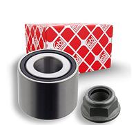 Febi bilstein 19897 Kit pour roulement de moyeu | Compatible avec: NISSAN KUBISTAR Kasten, RENAULT KANGOO, KANGOO Express, LAGUNA I, RAPID Kasten/Großraumlimousine