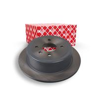 2x Disque de frein Essieu arrière plein 23542 FEBI BILSTEIN pour DAEWOO LEGANZA