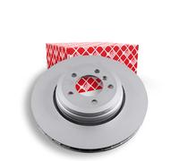2x Disque de frein Essieu arrière ventilé de l'intérieur 24807 FEBI BILSTEIN