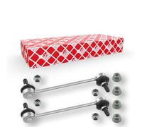 febi bilstein 24863 Jeu de tiges de raccordement avec écrous de blocage, 1 pièce