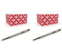 Febi-Bilstein 26221 Bougie de préchauffage (Lot de 2)