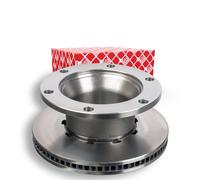 2x FEBI BILSTEIN 27510 Disque de frein Arrière pour RENAULT TRUCKS MIDLUM 330mm