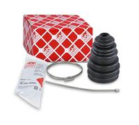 Febi bilstein Soufflet de joint universel 27730 de remplacement avec colliers de serrage métalliques