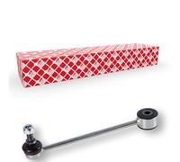 febi bilstein 27854 Bielle d'accouplement avec écrou de sécurité, 1 pièce | Compatible avec: VW CADDY III Großraumlimousine, CADDY III Kasten/Großraumlimousine, CADDY IV Großraumlimousine