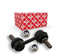 febi bilstein 28199 Bielle d'accouplement avec écrous de blocage, 1 pièce | Compatible avec: SUBARU FORESTER, FORESTER, IMPREZA Schrägheck, IMPREZA Schrägheck, IMPREZA Stufenheck, IMPREZA Stufenheck
