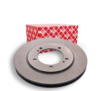 2x Disque de frein Essieu avant ventilé de l'intérieur 28436 FEBI BILSTEIN