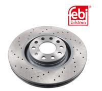 FEBI BILSTEIN 2X Disque De Frein Avant 3198 Perforé/Intérieur Pour Audi A4