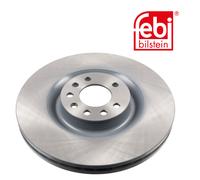 Febi BILSTEIN 2x Disque de Frein Avant Ø345 MM pour Saab 9-3 Cabriolet YS3F 1.8