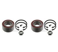 Febi BILSTEIN 2x Hub Kit Roulements Arrière pour VW Golf III 1H1 19E 1G1 3A5