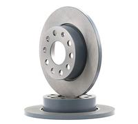 FEBI BILSTEIN 36215 2x Disque de frein Arrière Ø256mm Épaisseur: 12mm Cercle de percage -Ø: 112mm plein Compatible avec VW Golf V 3/5 portes 1K1 Golf VI 3/5 portes 5K1 Touran I 1T1, 1T2, AUDI