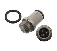 Febi bilstein 37608 Sonde de température, liquide de refroidissement | Compatible avec: AUDI 100 C4 Avant, 100 C4 Stufenheck, 80 B3 Stufenheck, 80 B4 Avant, 80 B4 Stufenheck, 90 B3, A6 C4