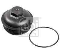 FEBI BILSTEIN 39697 Couvercle, boîtier du filtre à huile pour AUDI,SEAT,SKODA,VW