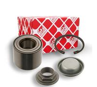 Febi bilstein 40014 Kit de roulement de roue avec écrou d'essieu, bague de sécurité et capuchon anti-poussière, 1 pièce