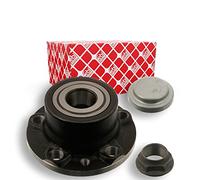 Febi bilstein 40017 Kit de roulement de roue avec moyeu de roue, écrou d'essieu et capuchon anti-poussière