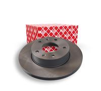 2x Disque de frein Essieu avant plein 43814 FEBI BILSTEIN pour LAND ROVER