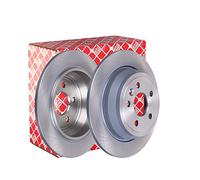 2x FEBI BILSTEIN 43819 Disque de frein Arrière 302mm
