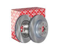 Febi bilstein 43907 Jeu de 2 disques de frein arrière ventilés à l'intérieur Nombre de trous 5
