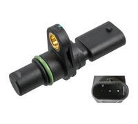 FEBI BILSTEIN Capteur (position de l'arbre à cames) 176206 Compatible avec: AUDI A1, A1 Sportback, A3, A3 Cabriolet, A3 Limousine, A3 Sportback, A4 Allroad B8, A4 Allroad B9, A4 B8, A4 B8 Avant, A4 B9