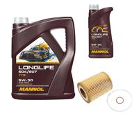 Febi BILSTEIN Filtre 6L mannol Longlife 504/507 5W-30 pour BMW 1er F20 114i