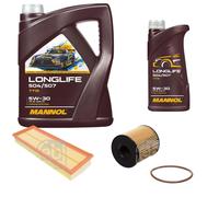 FEBI BILSTEIN Inspection set 6L MANNOL Longlife 504/507 5W-30 pour Mini Mini