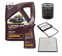 Febi BILSTEIN Inspection Set 6L mannol Longlife 504/507 5W-30 pour Toyota Prius