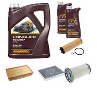 FEBI BILSTEIN Inspection Set 7L MANNOL LONGLIFE 504/507 5W-30 Pour VW Passat