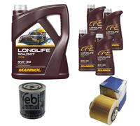 FEBI BILSTEIN Inspection set 9L MANNOL Longlife 504/507 5W-30 pour Audi A6