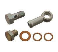 FEBI BILSTEIN Jeu de pièces de montage boîtier du thermostat 30077 avec kit de vis avec bague d'étanchéité