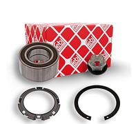 FEBI BILSTEIN Kit de roulement de roue 23253 Diamètre intérieur: 45mm Diamètre extérieur: 83mm Roulement à billes à contact oblique avec bague magnétique intégré avec anneau de freinage avec bague ABS