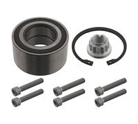 FEBI BILSTEIN Kit de roulement de roue 34789 Diamètre intérieur: 51mm Diamètre extérieur: 96mm Roulement à billes à contact oblique avec bague magnétique intégré avec bague ABS