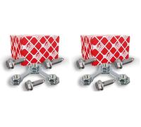 Febi bilstein Kit de vis de serrage suspension articulée/rotule de susp° AVANT (Lot de 2)
