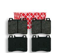 FEBI BILSTEIN Plaquettes de frein Avant Plaquettes de freins 16096