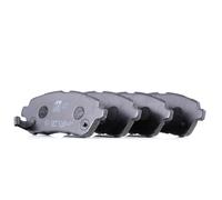 FEBI BILSTEIN Plaquettes de frein Avant pour MAZDA 2 Schrägheck (DE, DH3) 16771