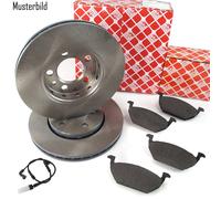 Febi Disques de Frein Plaquettes Contact D'Usure Avant pour BMW 5 E60 E61 6 E63