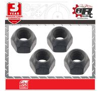 Febi Ecrou de Roue - Pour Ford Escort, Fiesta, Focus, Mondeo, Sierra, Transit x4