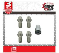 Febi Écrou Verrouillage Roue Set - M14x1.5 X 51mm - Pour Alfa, Citroen, Fiat,