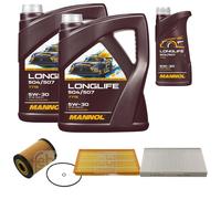 FEBI Inspection set 11L MANNOL Longue Vie 504/507 5W-30 pour Mercedes-Benz