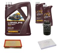 Febi Inspection Set 7L mannol Longlife 504/507 5W-30 pour VW Transporter V Max V